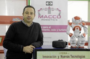 Víctor Martín, fundador y director de Macco Robotics.
