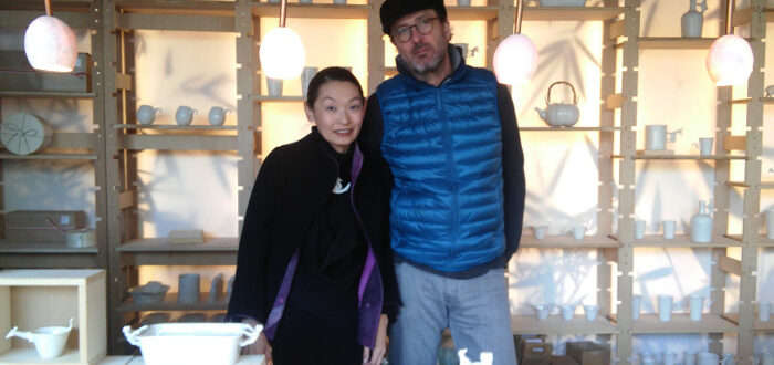 Yukiko Kitahara y Guillermo Gil, artesanos del Taller Kúu
