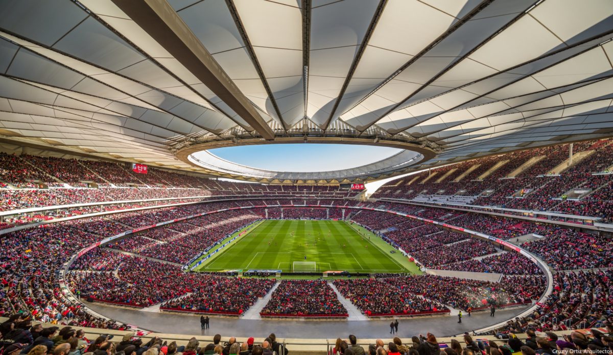 La final de la Champions se juega en el mejor estadio del mundo, un diseño del estudio sevillano Cruz y Ortiz Arquitectos