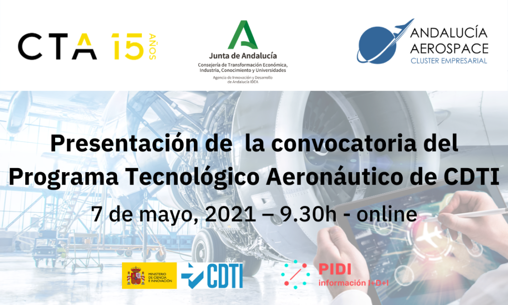Jornada CTA sobre el Programa Tecnológico Aeronáutico de CDTI
