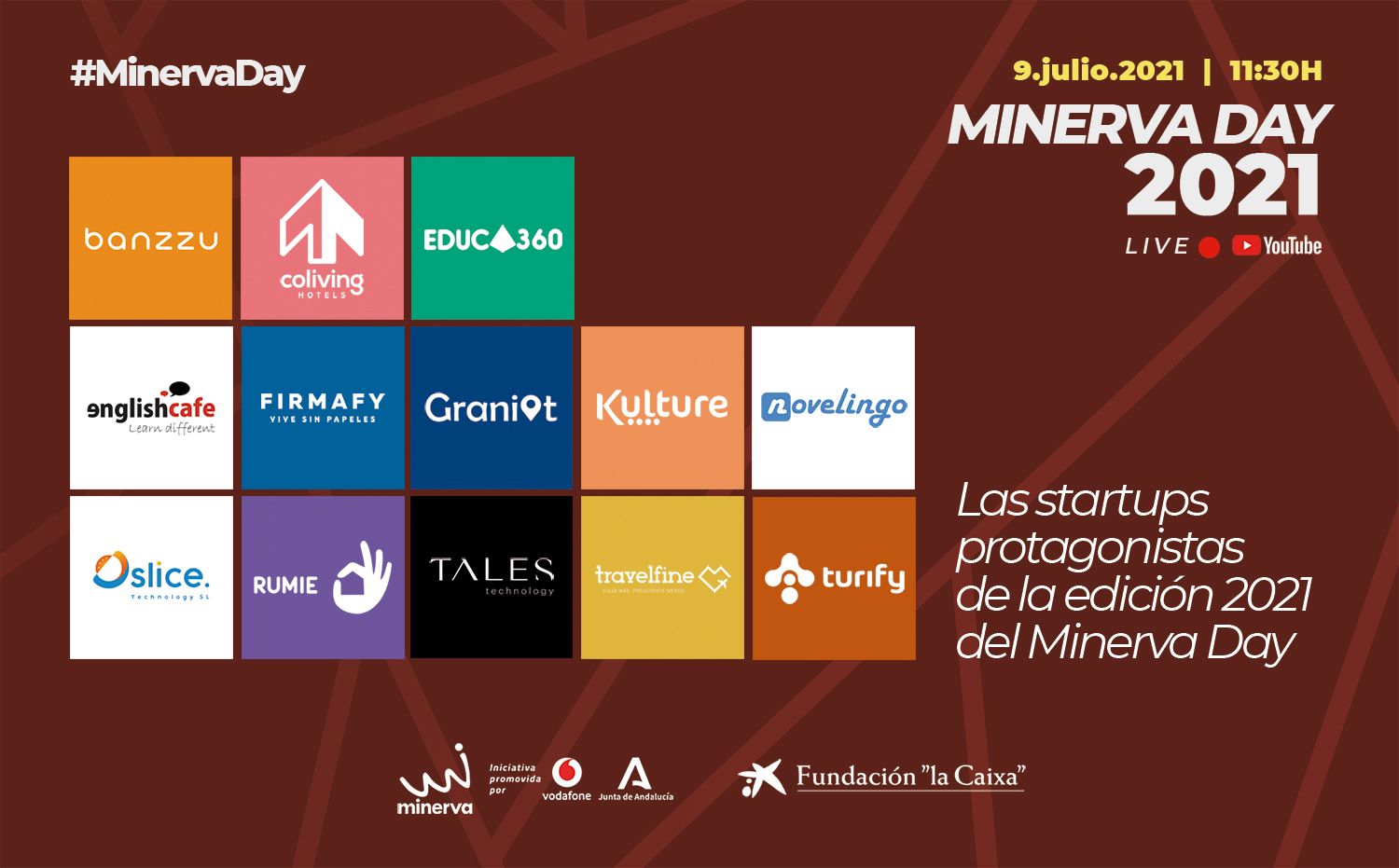 Sigue en directo el Minerva Day 2021 y elige la mejor startup de las finalistas