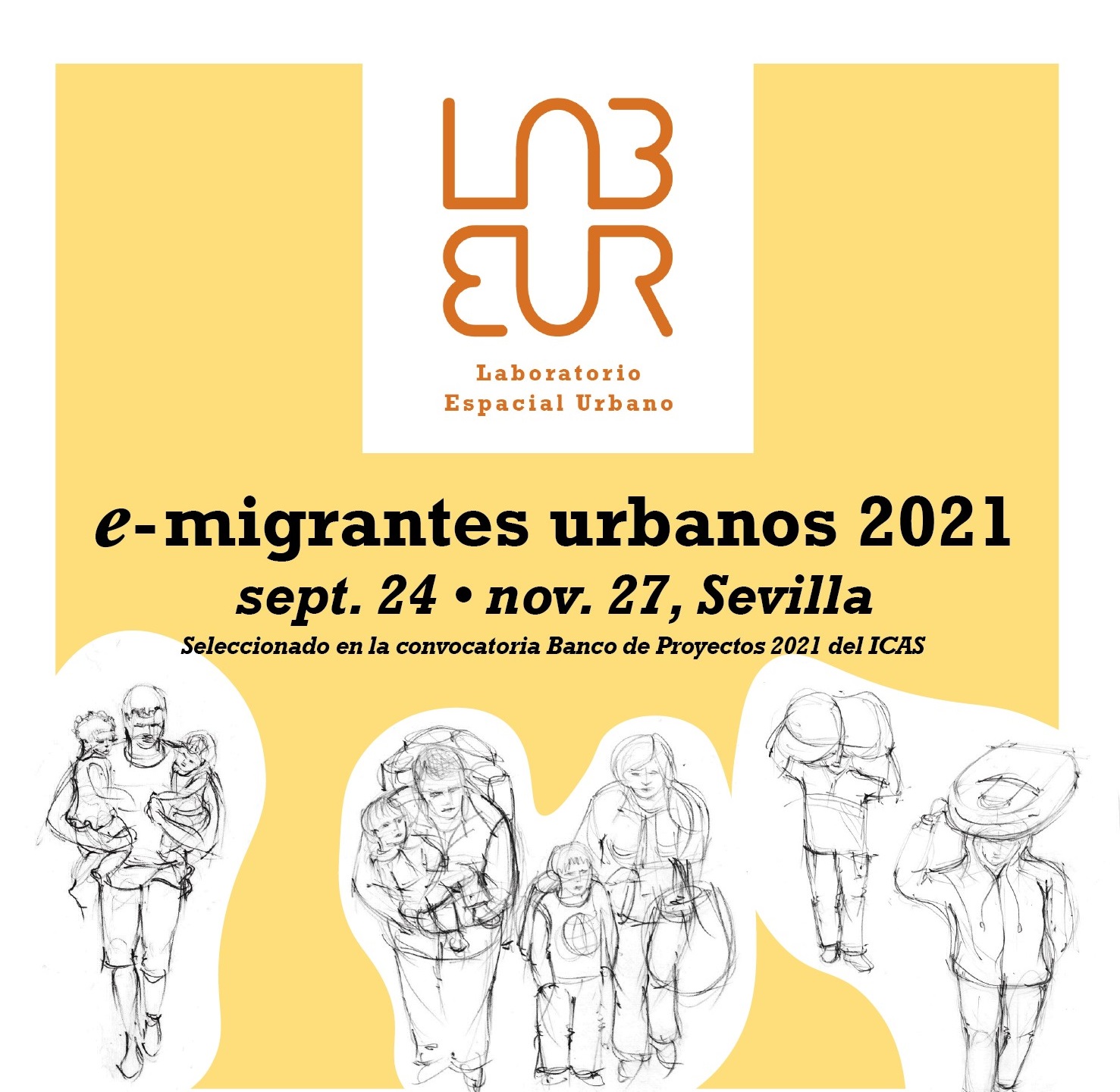 E-migrantes urbanos de Labeur: proyecto de arte colectivo y formación multidisciplinar